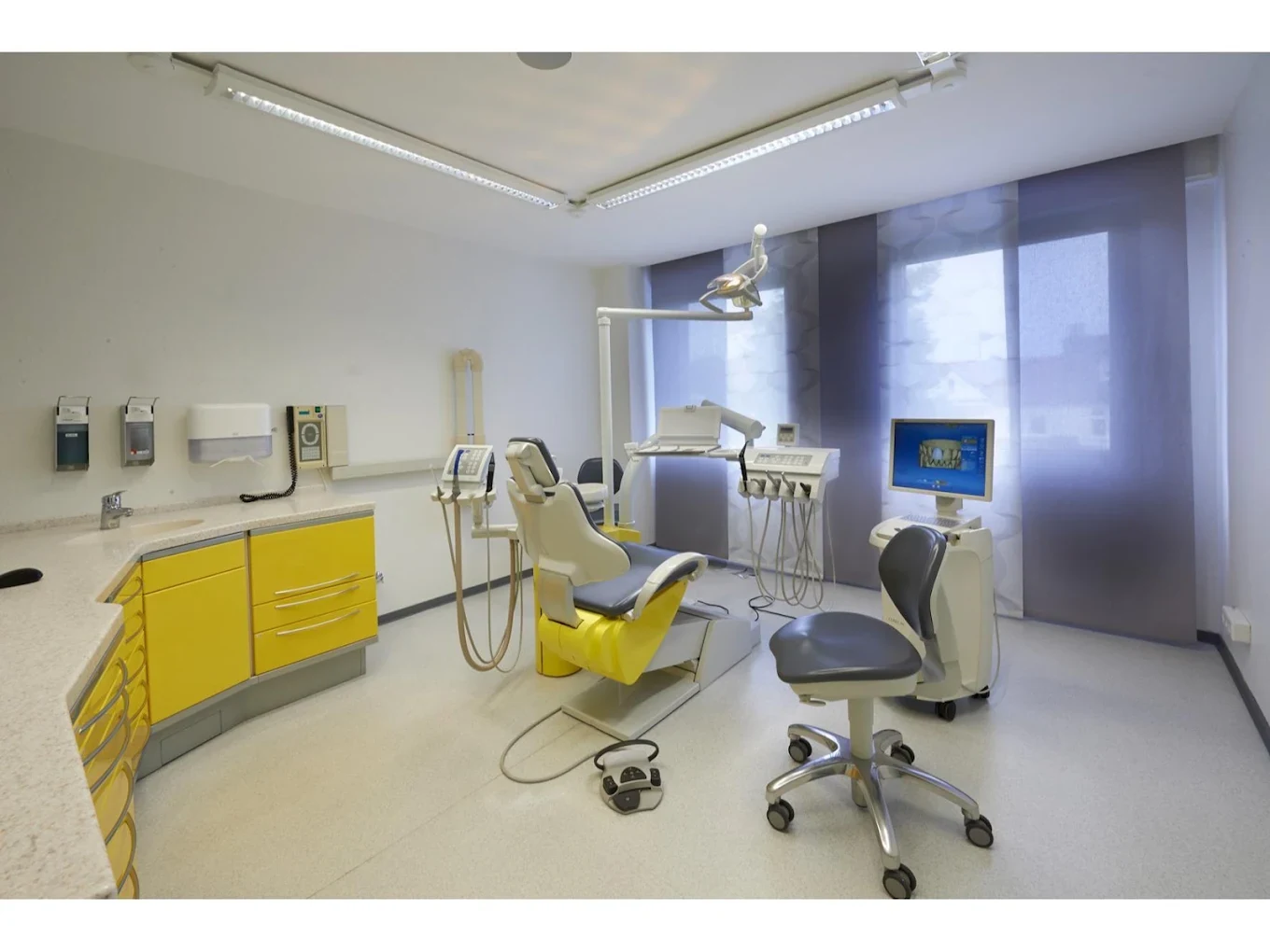 Treatment room at the practice